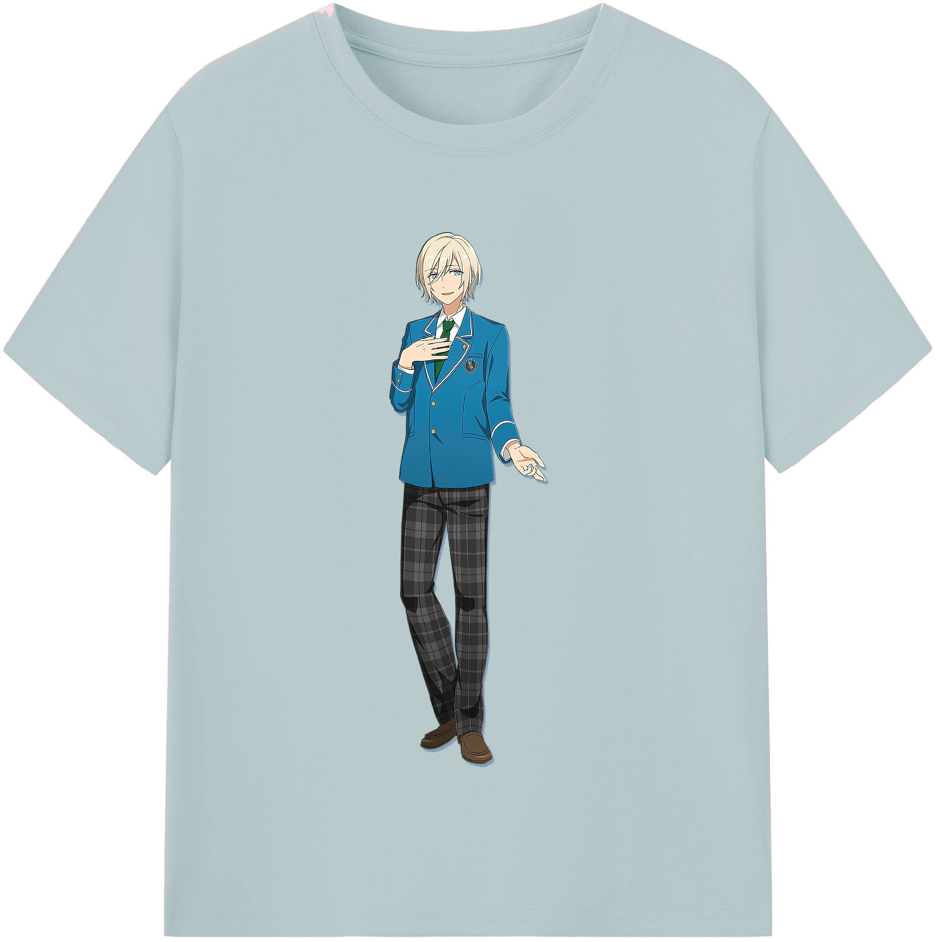（画像用） あんさんぶるスターズ! Ensemble Stars 綿100％半袖Tシャツ（フロントプリント）